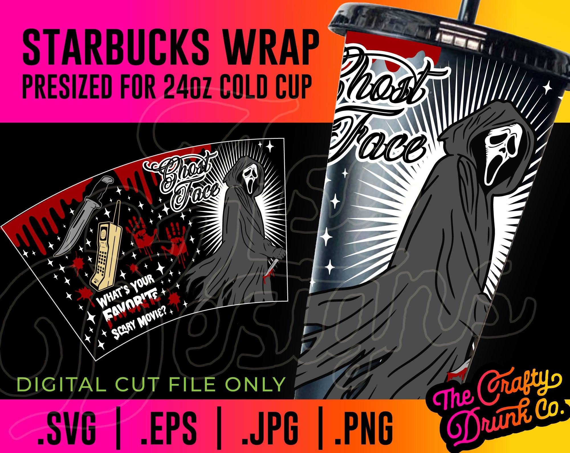 24oz Scream Starbucks Cold cup