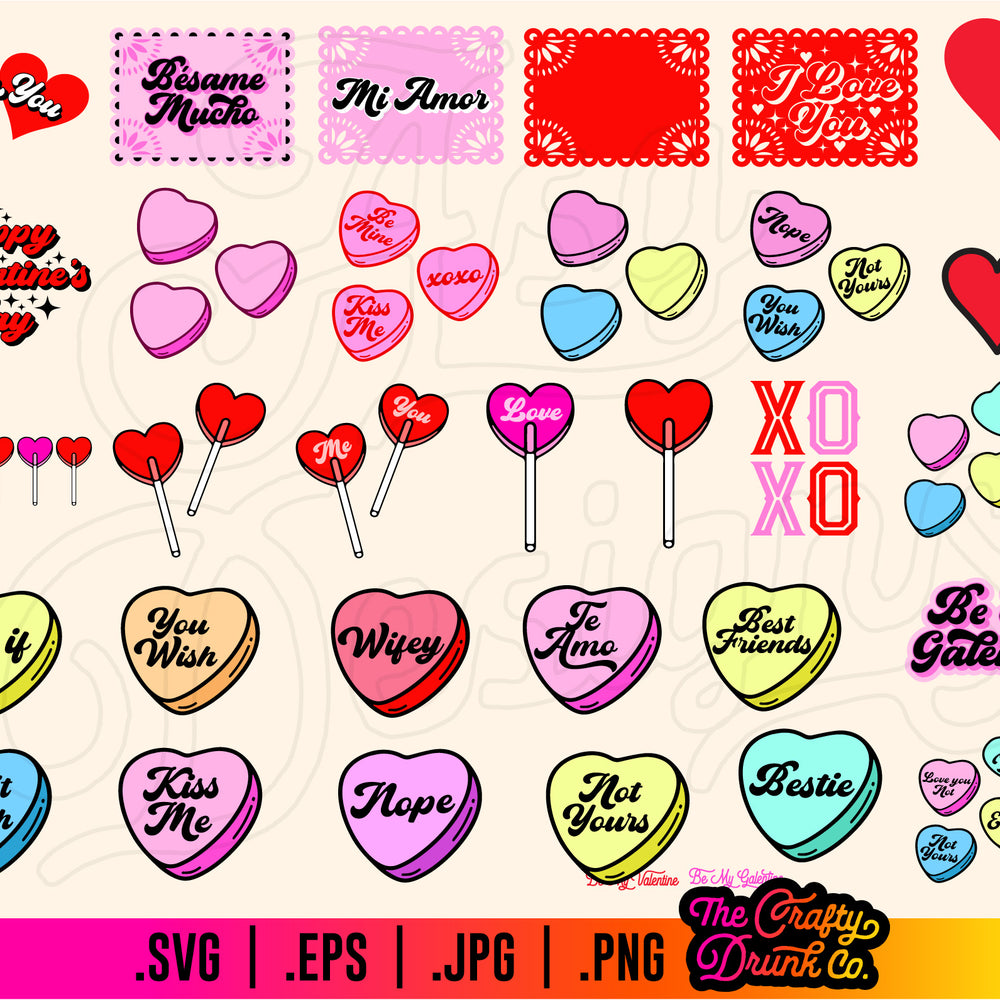 
                      
                        Valentines Day Design Bundle SVG PNG
                      
                    