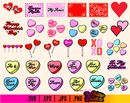 Valentines Day Design Bundle SVG PNG