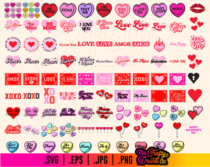 Valentines Day Design Bundle SVG PNG