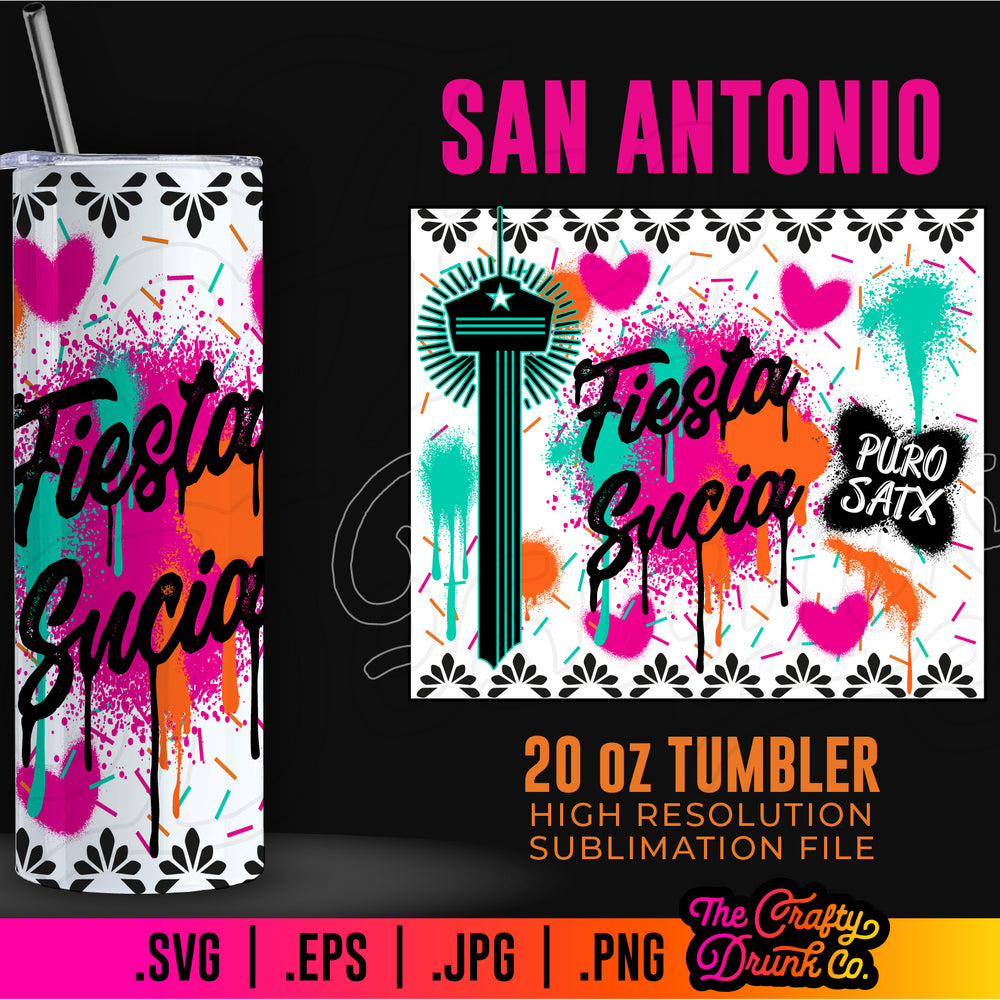 
                      
                        Fiesta Sucia Tumbler Wrap
                      
                    