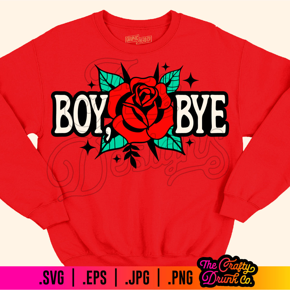 Boy Bye Roses