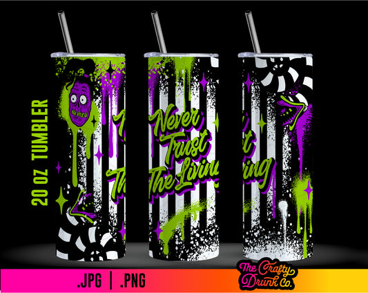 BeetleJuice 20oz Tumbler Cup Wrap