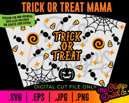 Trick or Treat Mommy and Me Cold Cup Wrap Bundle - TheCraftyDrunkCo