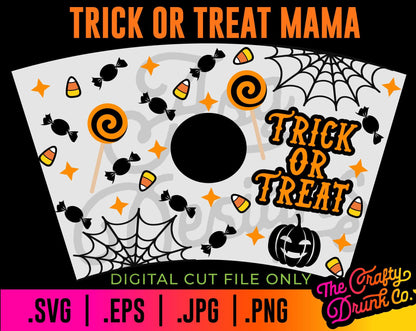 Trick or Treat Mommy and Me Cold Cup Wrap Bundle - TheCraftyDrunkCo