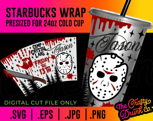 Jason Cold Cup Wrap - TheCraftyDrunkCo