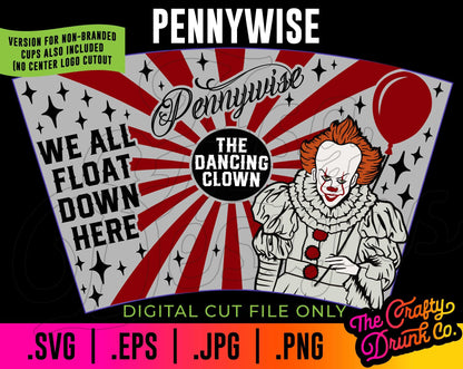 Pennywise Cold Cup Wrap - TheCraftyDrunkCo