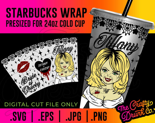 Tiff Cold Cup Wrap - TheCraftyDrunkCo