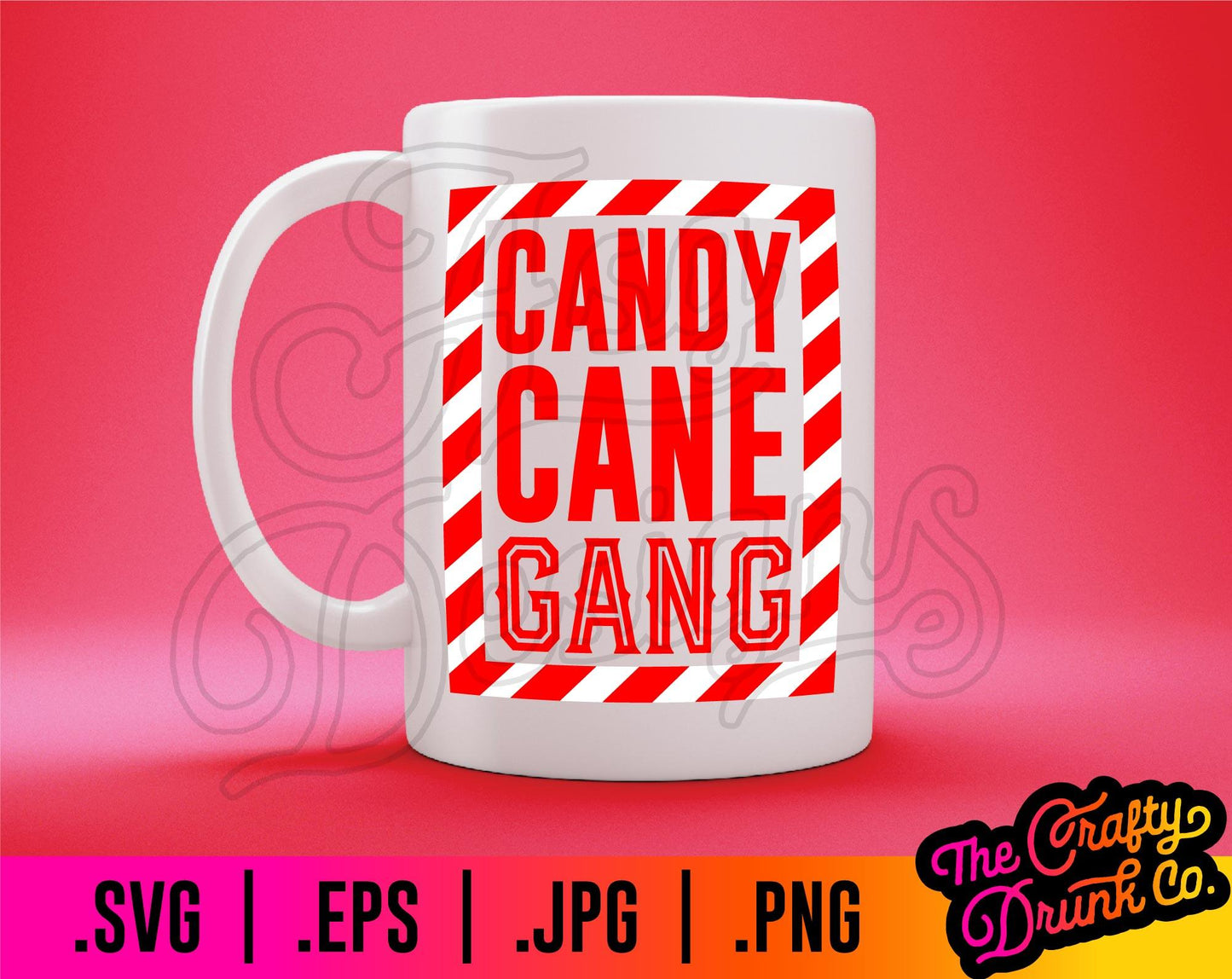 Candy Cane Gang - TheCraftyDrunkCo