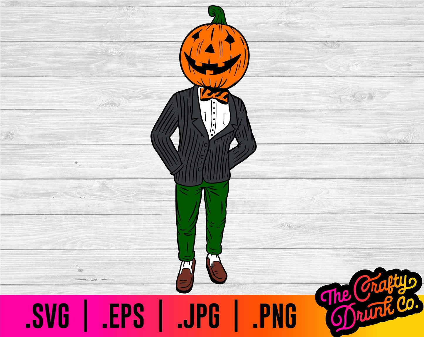 Dapper Pumpkin Man - TheCraftyDrunkCo