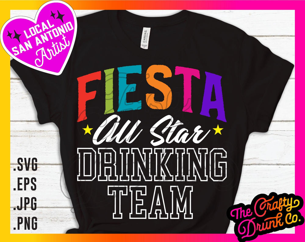 Fiesta All Star Drinking Team - TheCraftyDrunkCo