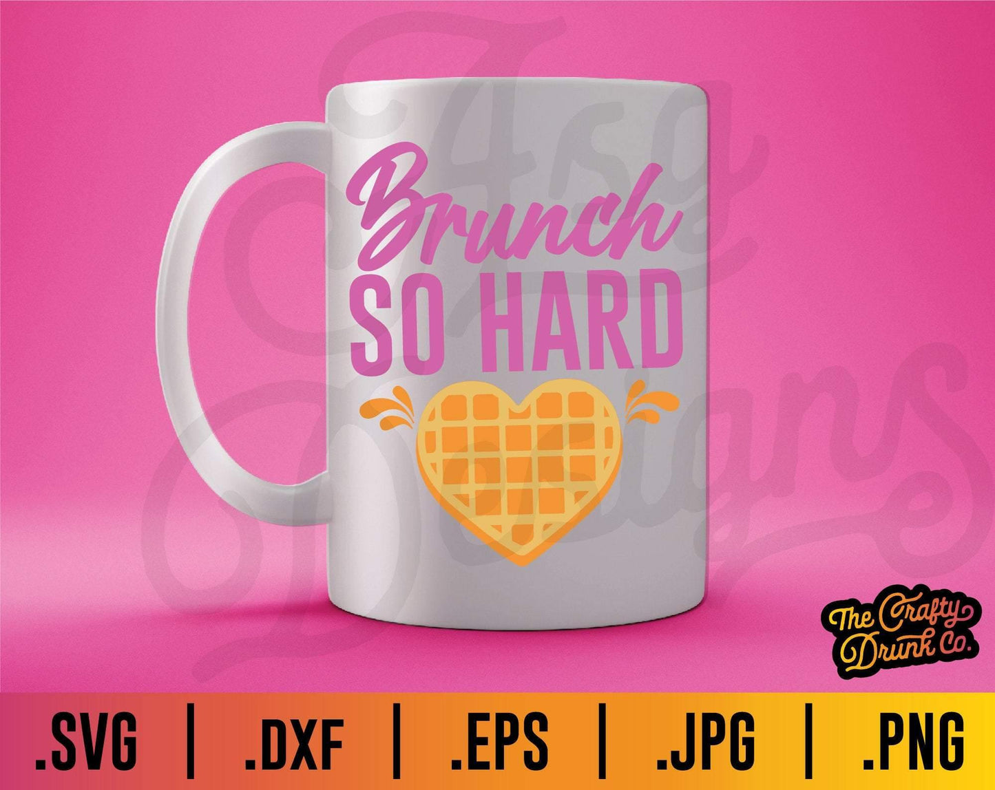 Brunch So Hard SVG - TheCraftyDrunkCo