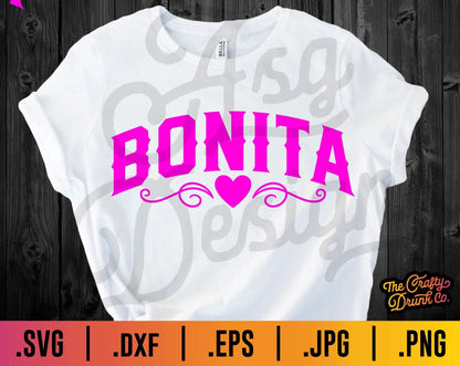 Bonita Spanish SVG - TheCraftyDrunkCo